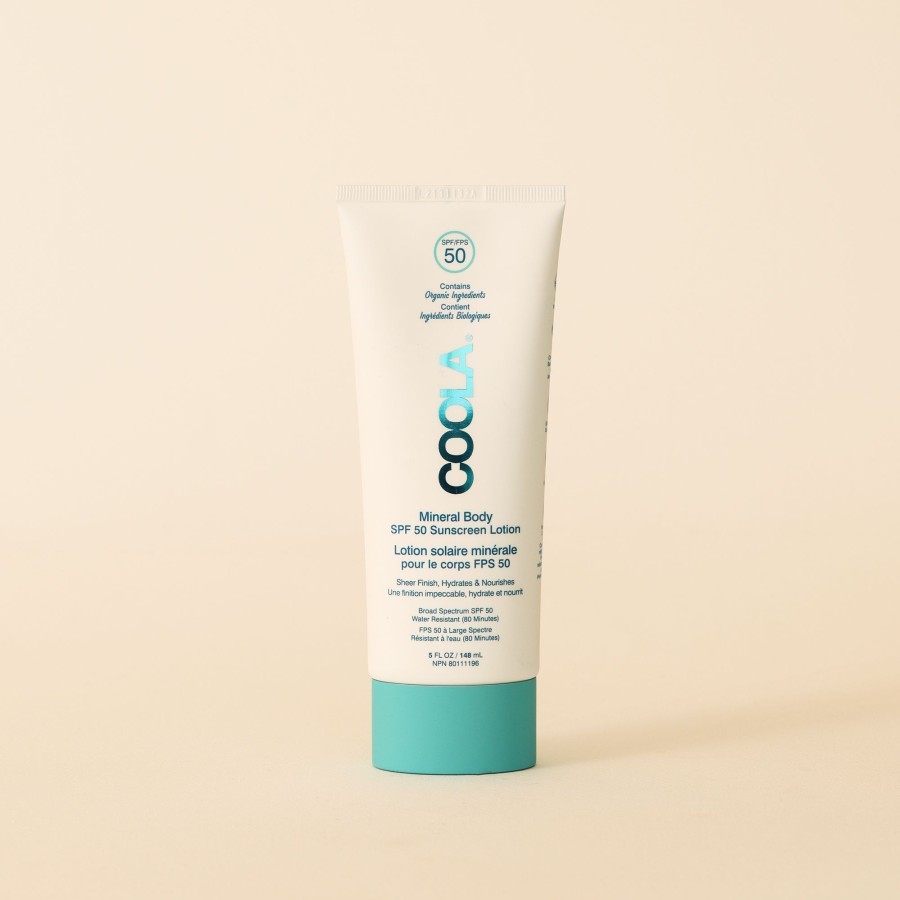 Bath And Body COOLA | Mineral Sun Cream Spf 50 Fragrance Free - 148Ml