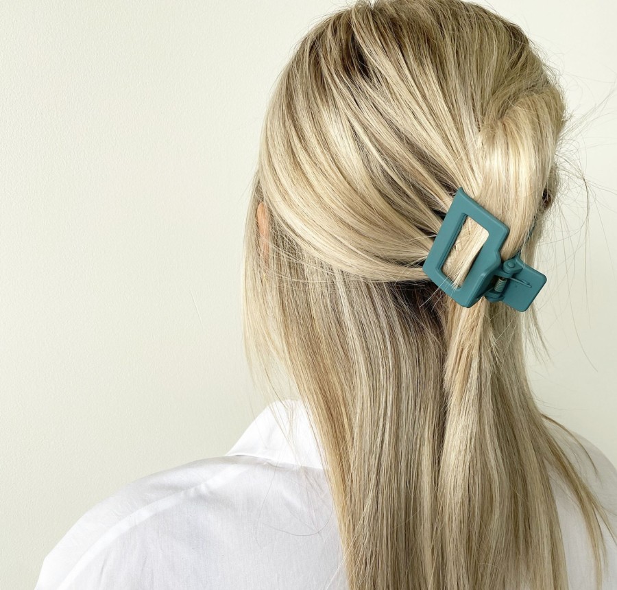 Hair Les Précieuses Pinces Et Barrettes | Square Hair Clip - Positano Matte