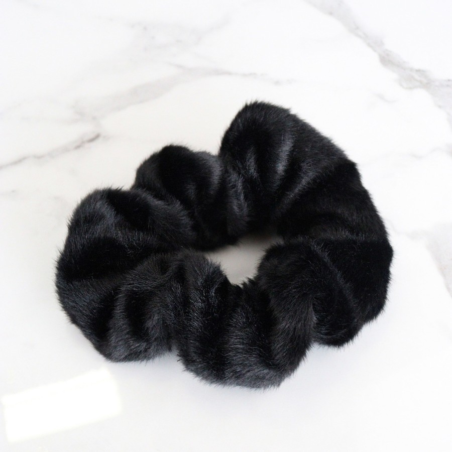 Hair Les Précieuses Chouchous Et Elastiques | Teddy Scrunchie - Black