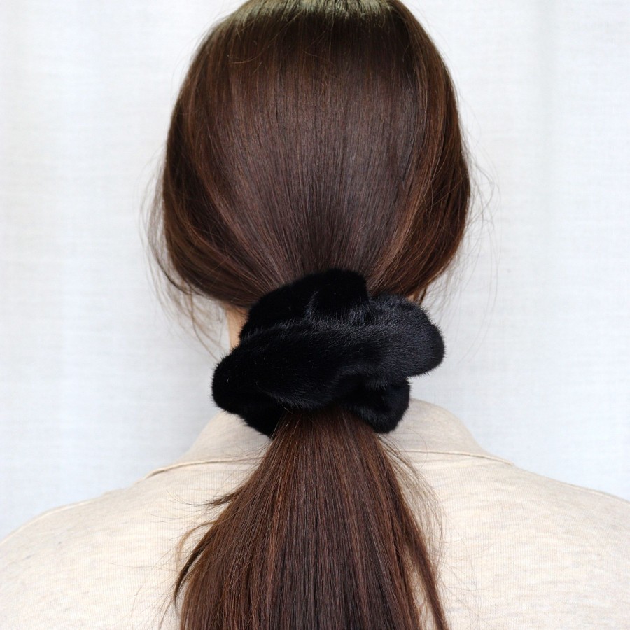 Hair Les Précieuses Chouchous Et Elastiques | Teddy Scrunchie - Black