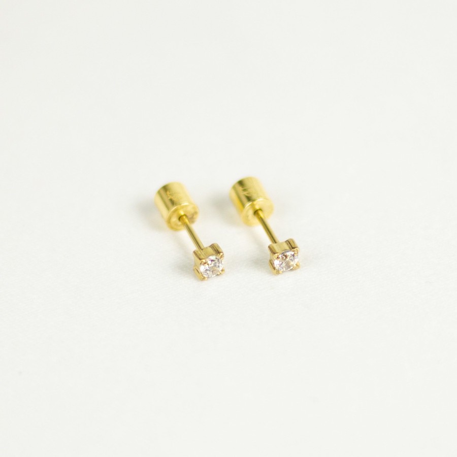 Jewelry Les Précieuses Bijoux | Stud Earrings - 3Mm