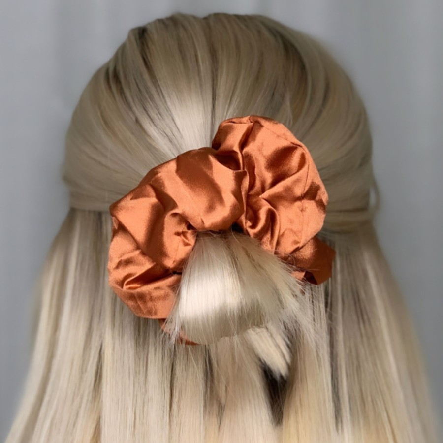 Hair Les Précieuses Chouchous Et Elastiques | Satin Scrunchie - Copper