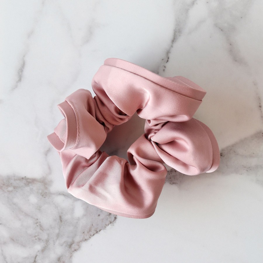 Hair Les Précieuses Chouchous Et Elastiques | Deluxe Satin Scrunchie - Amethyst