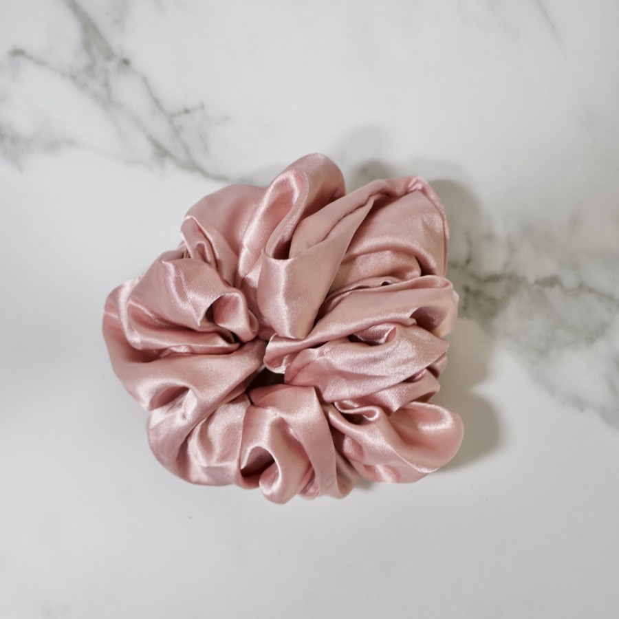 Hair Les Précieuses Chouchous Et Elastiques | Satin Scrunchie - Blush