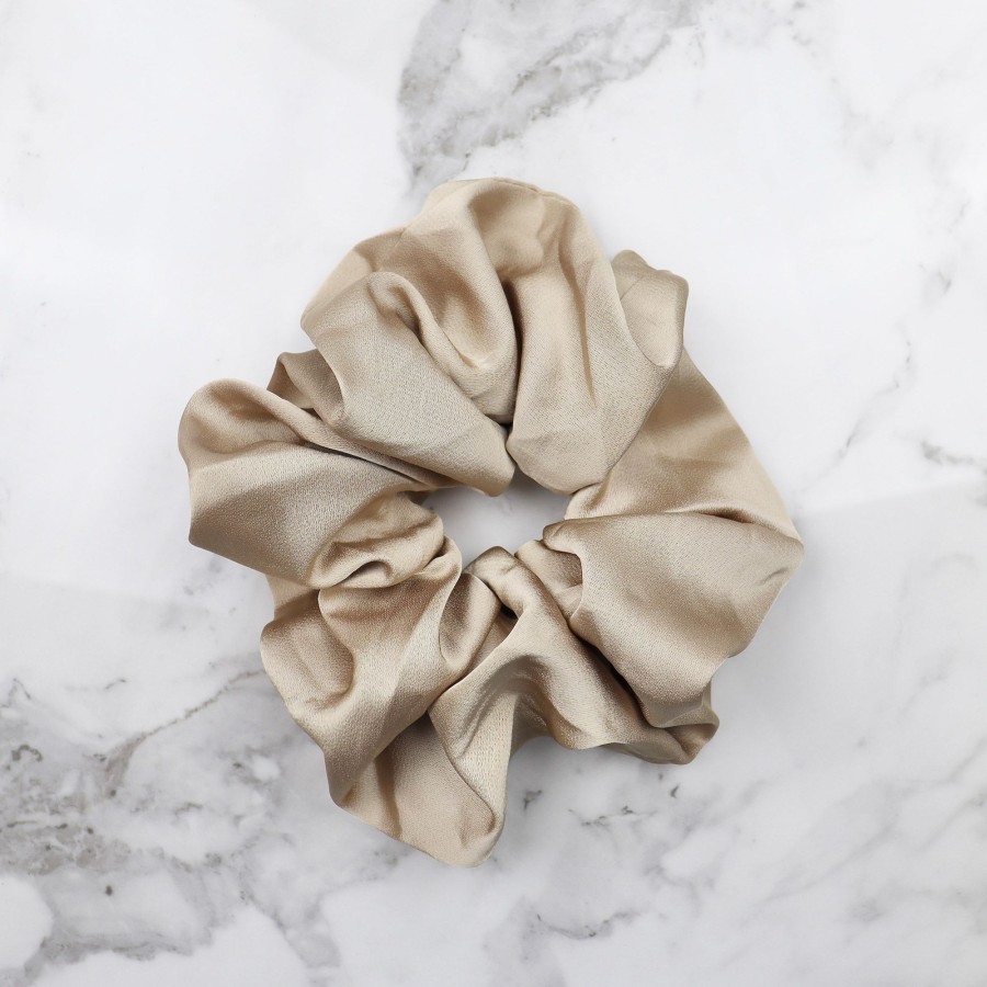 Hair Les Précieuses Chouchous Et Elastiques | Terylene Scrunchie - Bronze