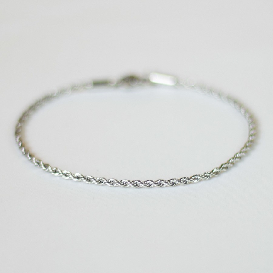 Jewelry Les Précieuses Bijoux | Posy Twist Bracelet - Silver