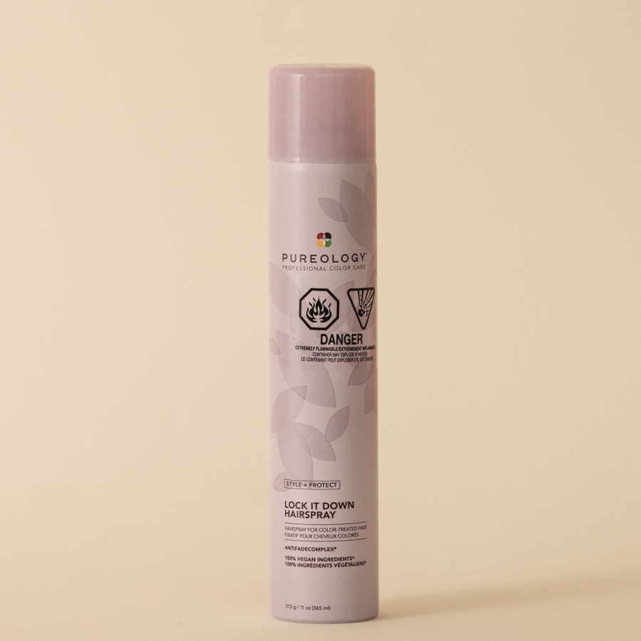 Hair Pureology | Lock It Down Strong Hold Hairspray - 365Ml