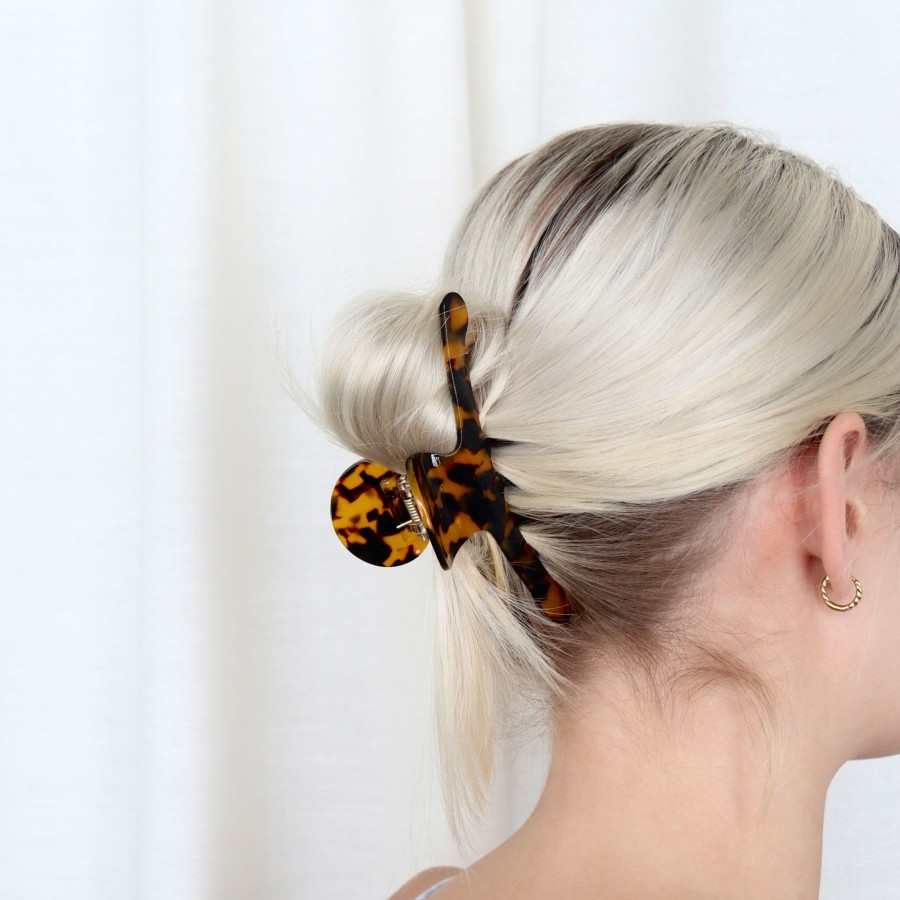 Hair Les Précieuses Pinces Et Barrettes | Minimalist Hair Clip - Leopard