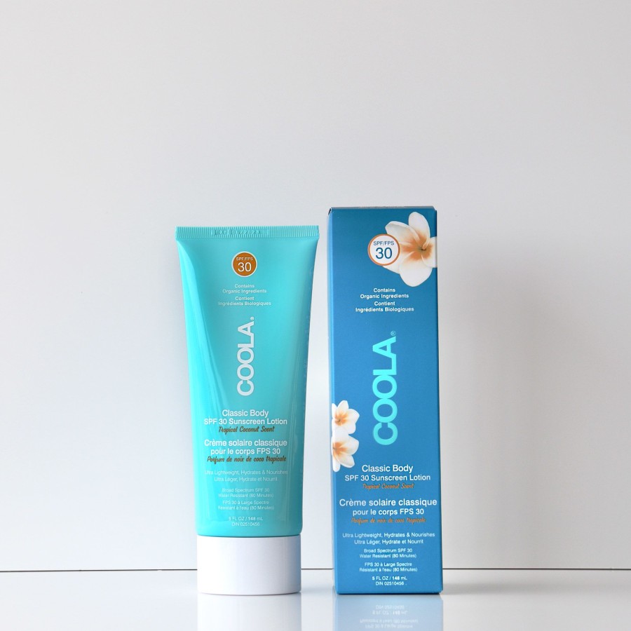 Bath And Body COOLA | Classic Sun Cream Spf 30 Tropical Coconut - 148Ml