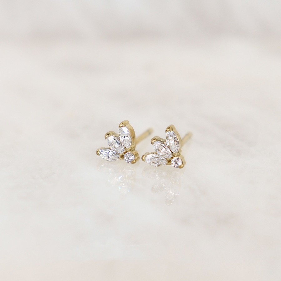 Jewelry Les Précieuses Bijoux | Les Petales Stud Earrings