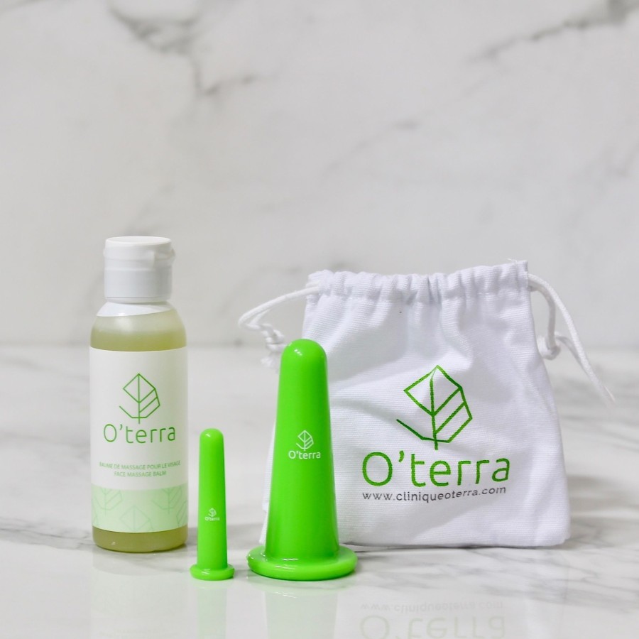 Skin Care O'terra | Facial Cupping And Balm Set