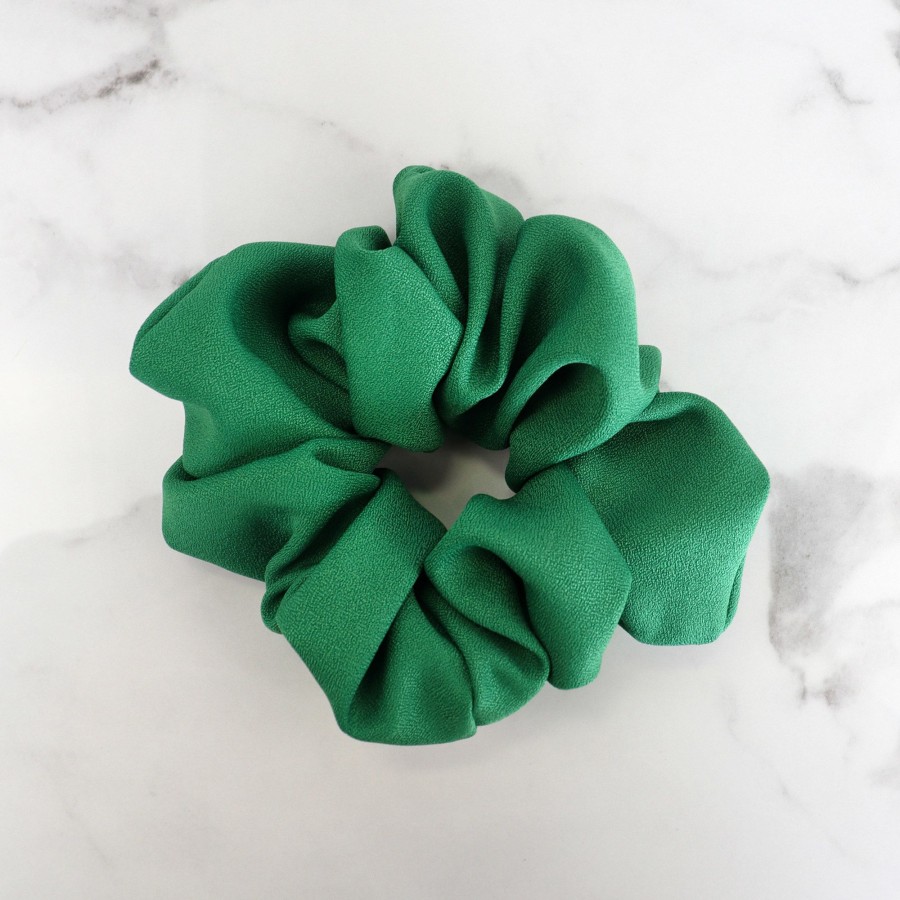 Hair Les Précieuses Chouchous Et Elastiques | Mat Scrunchie - Velvet Green