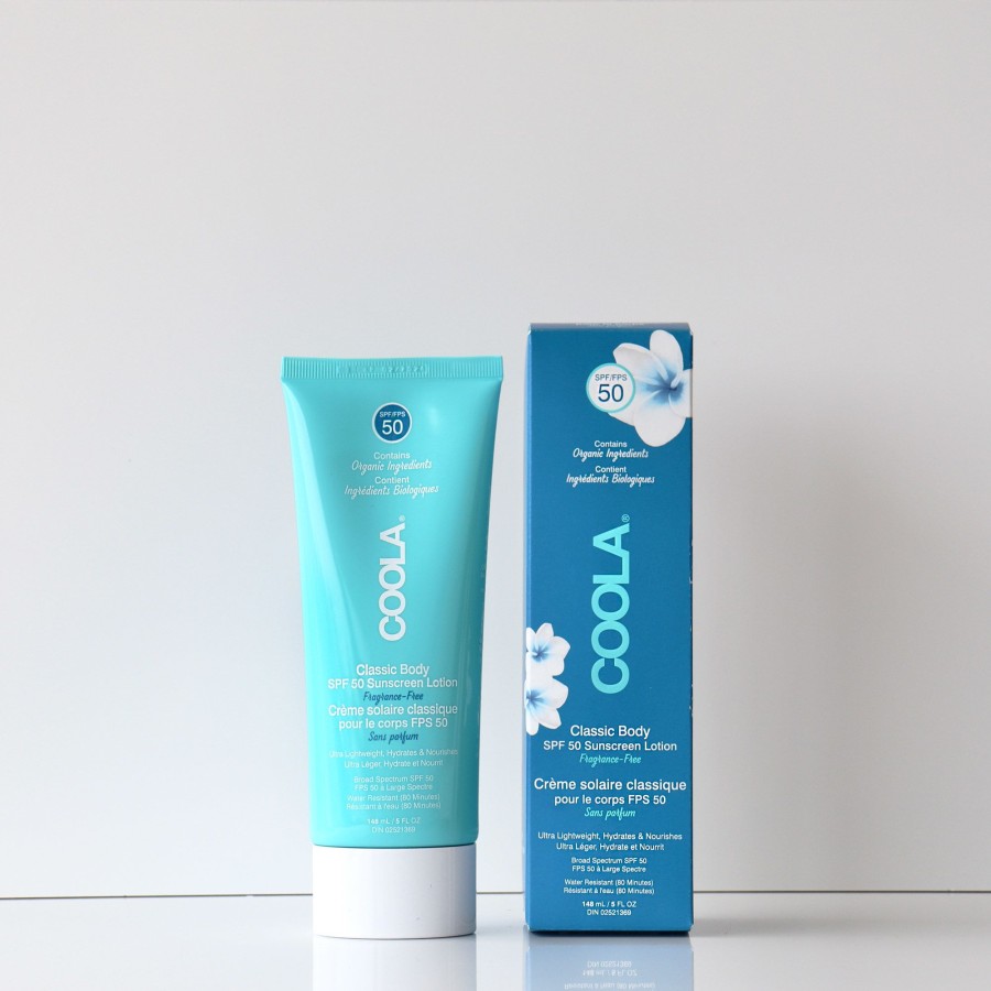 Bath And Body COOLA | Classic Sun Cream Spf 50 Fragrance Free - 148Ml