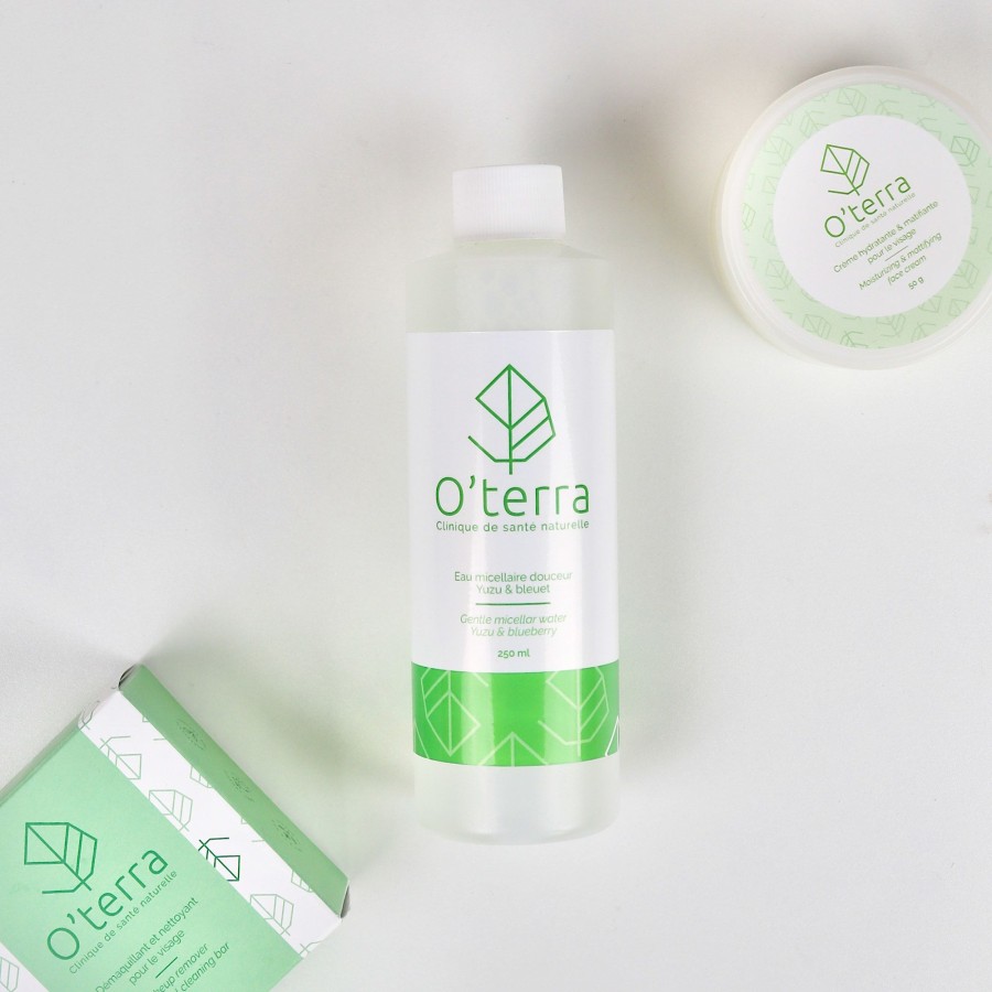 Skin Care O'terra | Gentle Micellar Water - Yuzu & Cornflower 250 Ml