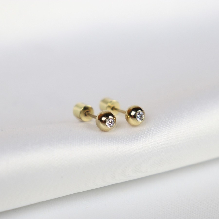 Jewelry Les Précieuses Bijoux | Stud Ball Earrings