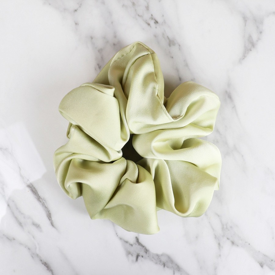 Hair Les Précieuses Chouchous Et Elastiques | Terylene Scrunchie - Lime