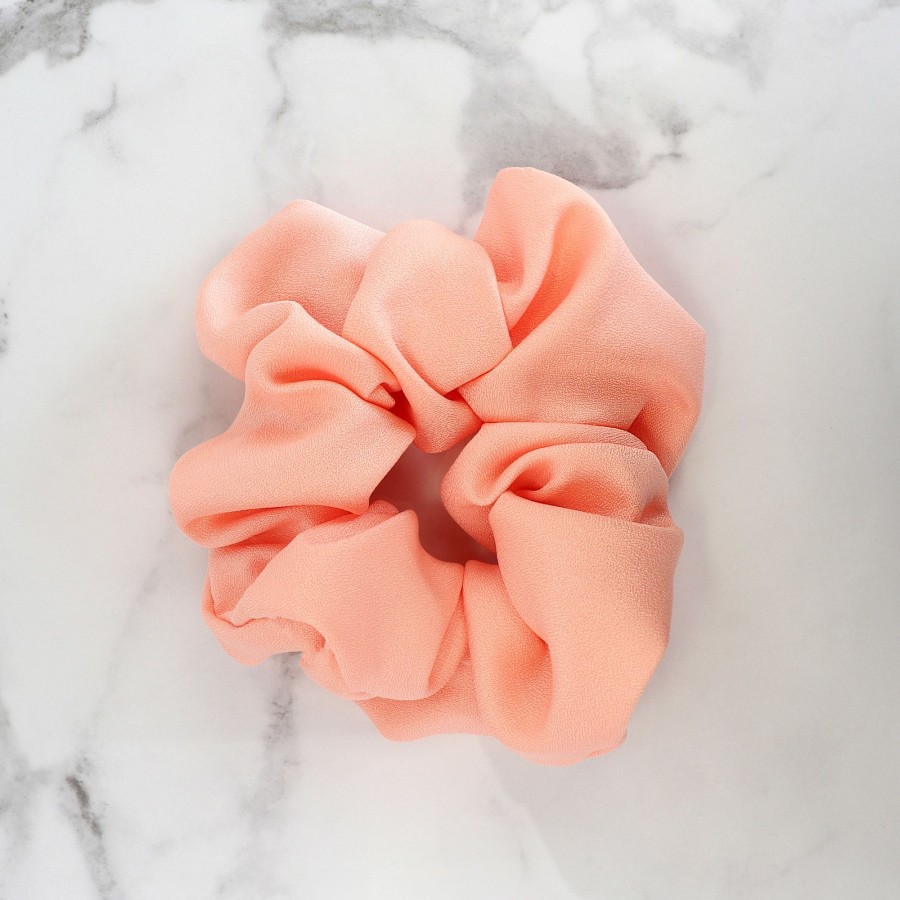 Hair Les Précieuses Chouchous Et Elastiques | Mat Scrunchie - Peach