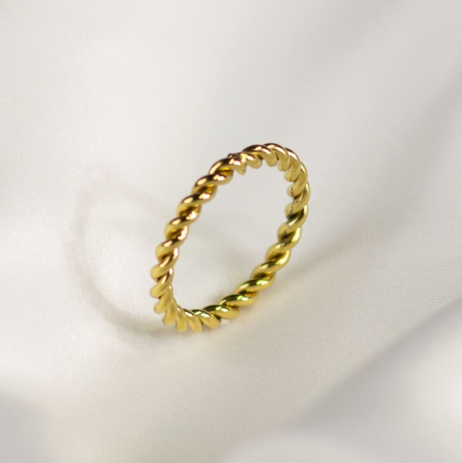 Jewelry Les Précieuses Bijoux | Cinnamon Twist Ring - Gold