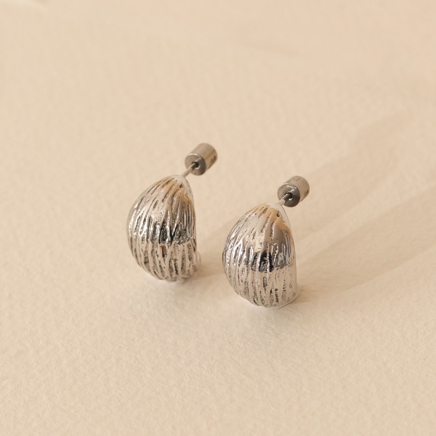 Jewelry Les Précieuses Bijoux | La Fortina Earrings - Silver