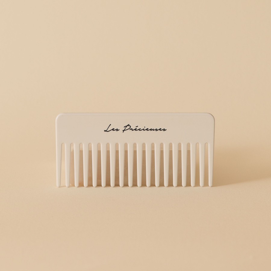 Hair Les Précieuses Peignes Et Brosses | Les Precieuses Detangling Comb - White