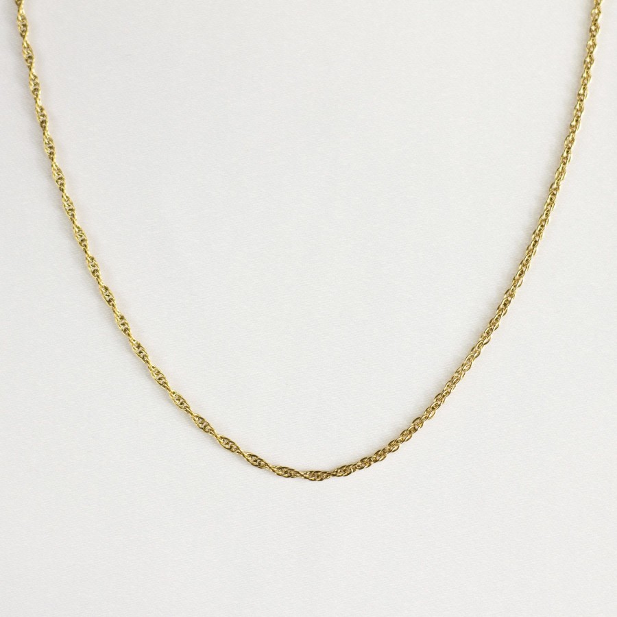 Jewelry Les Précieuses Bijoux | Posy Twisted Chain - Gold