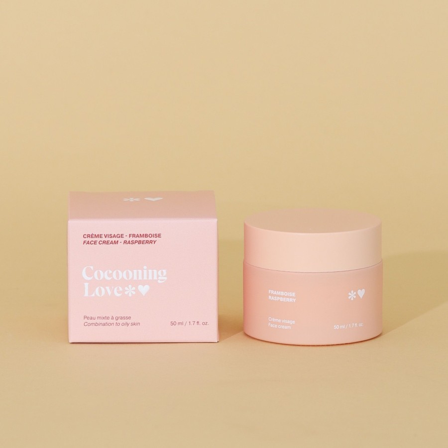 Skin Care Cocooning Love | Face Cream Combination To Oily Skin - Raspberry