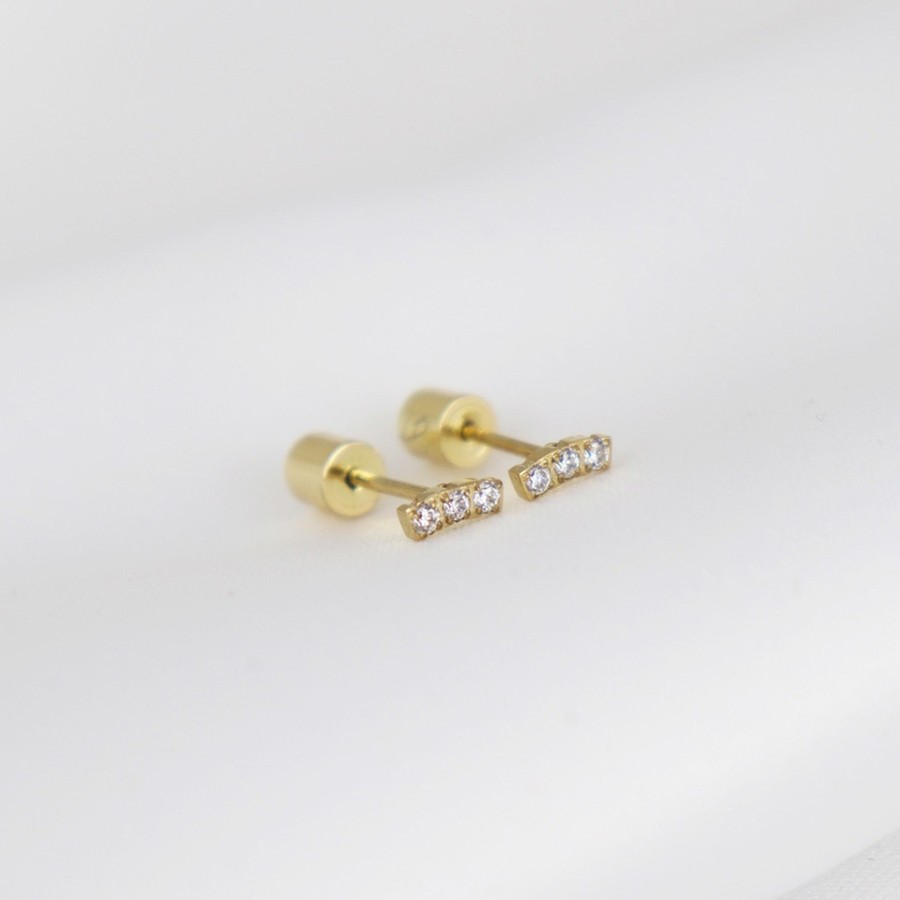 Jewelry Les Précieuses Bijoux | Alloro Stud Earrings