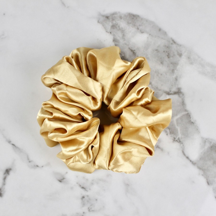 Hair Les Précieuses Chouchous Et Elastiques | Satin Scrunchie - Honey