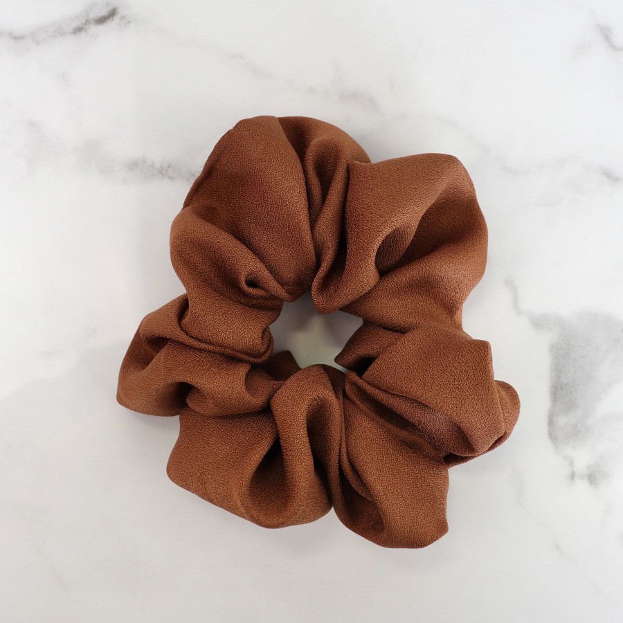 Hair Les Précieuses Chouchous Et Elastiques | Mat Scrunchie - Truffle