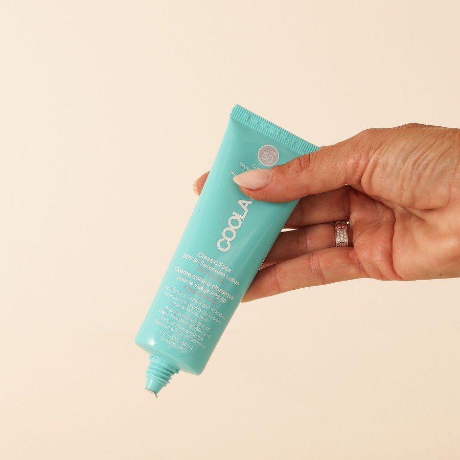 Skin Care COOLA | Classic Facial Sun Cream Spf 50 The Blanc - 50Ml