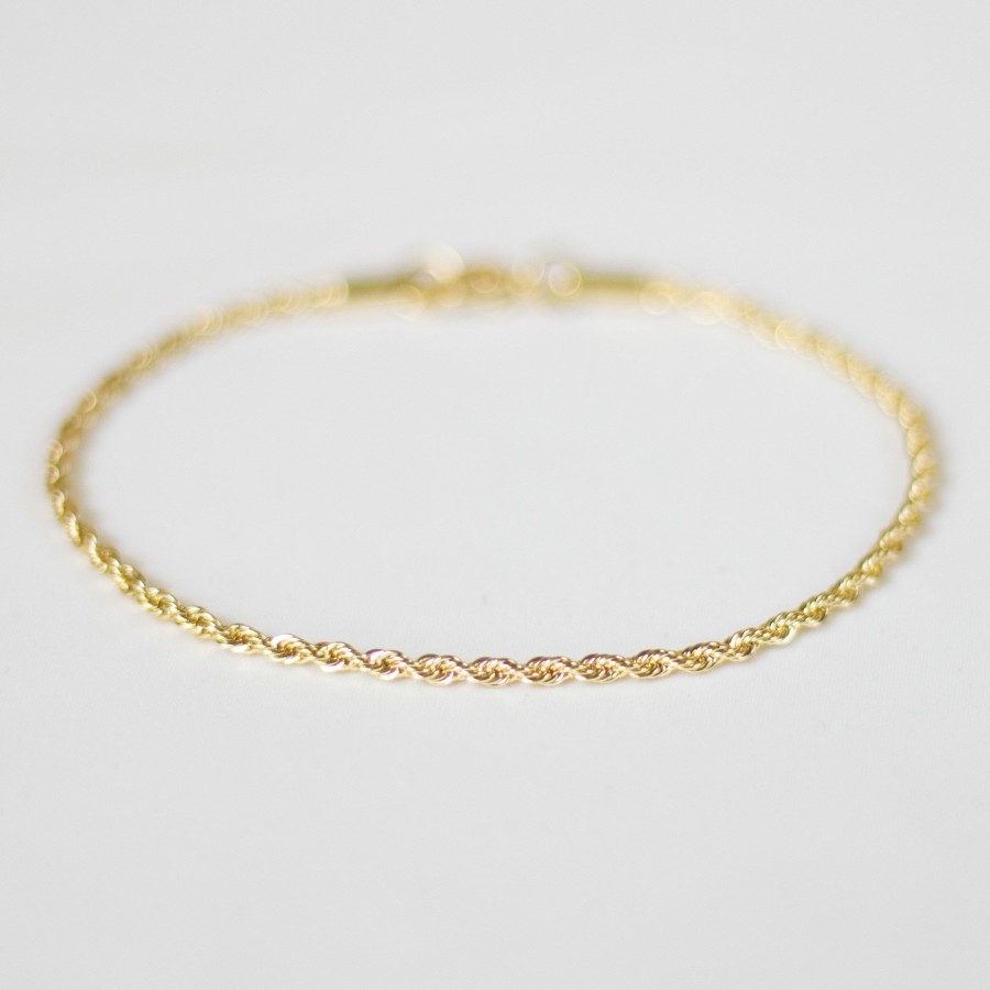 Jewelry Les Précieuses Bijoux | Posy Twist Bracelet - Gold