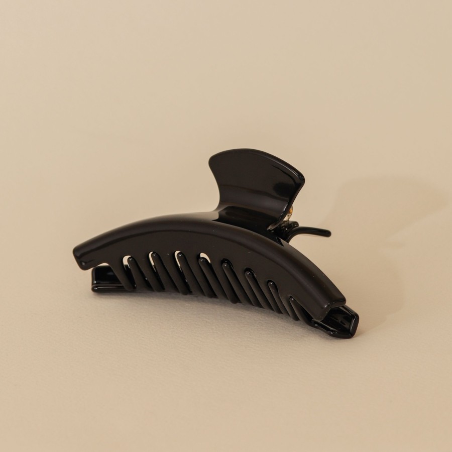 Hair Les Précieuses Pinces Et Barrettes | Minimalist Hair Clip Xl - Black