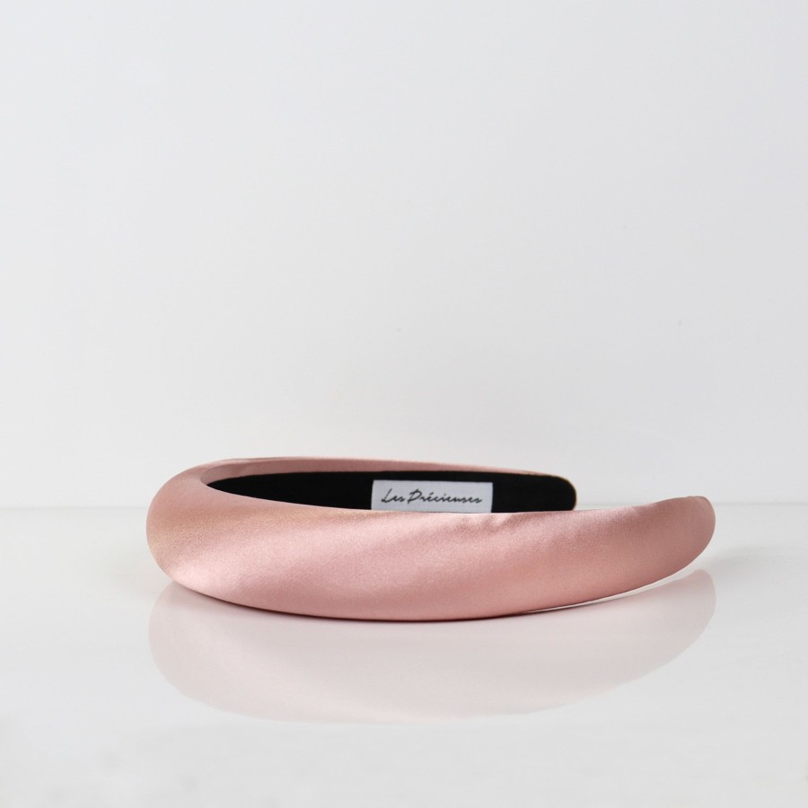 Hair Les Précieuses Serres-Tete | Satin Bomb Headband - Blush