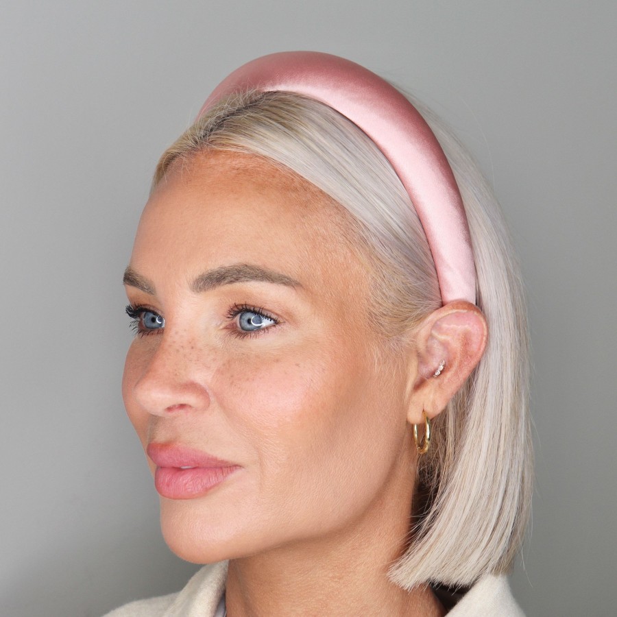 Hair Les Précieuses Serres-Tete | Satin Bomb Headband - Blush