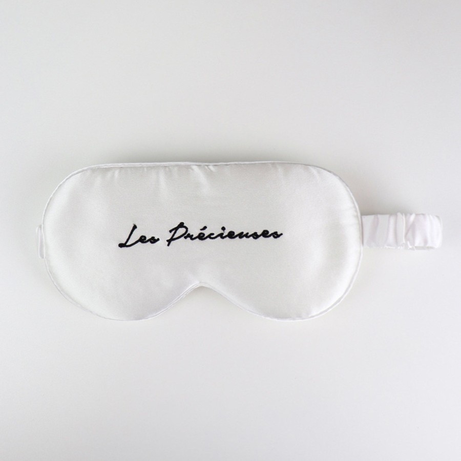 Home Les Précieuses | 100% Pure Mulberry Silk Sleep Mask - Ivory