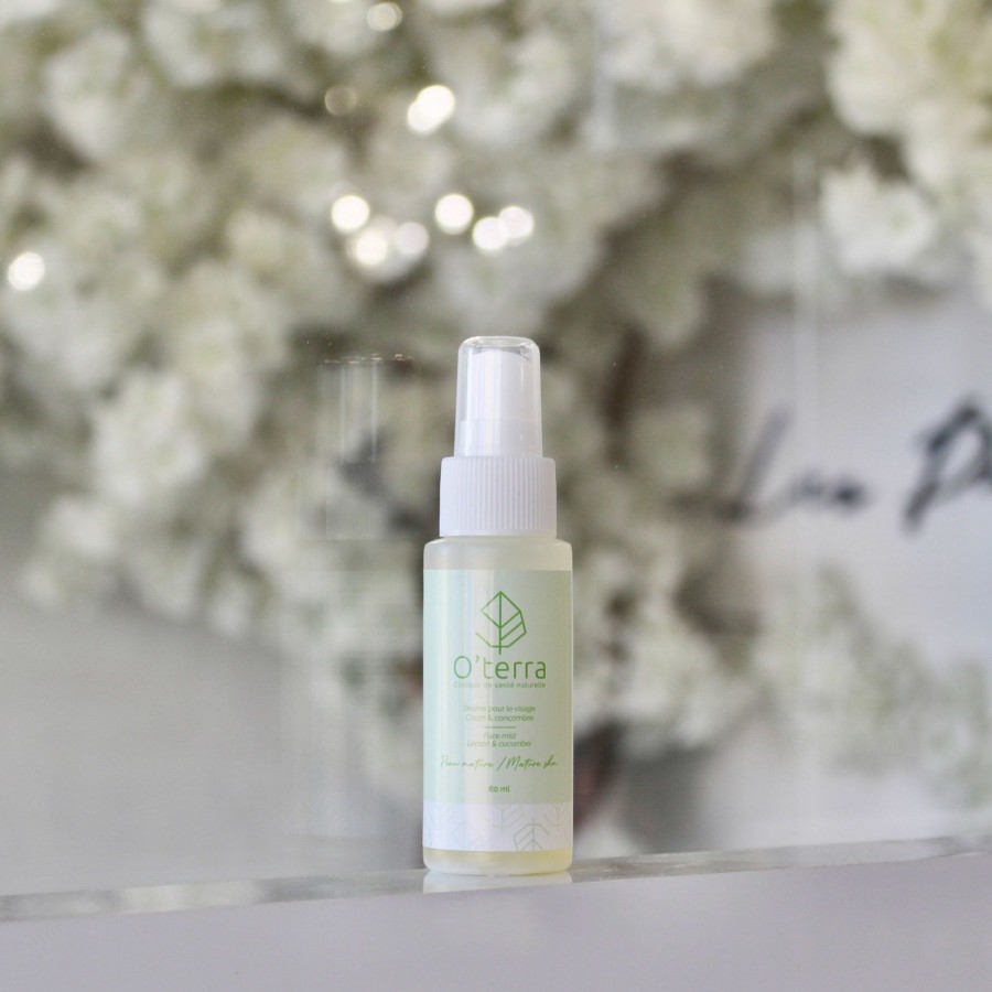 Skin Care O'terra | Lemon And Cucumber Mist For Mature Skin - 60Ml