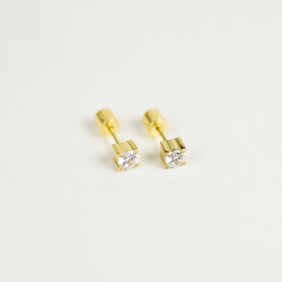 Jewelry Les Précieuses Bijoux | Stud Earrings - 4Mm