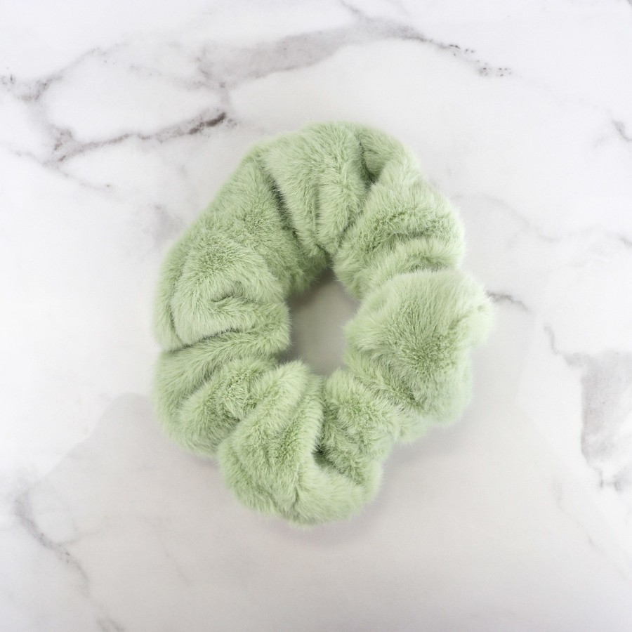 Hair Les Précieuses Chouchous Et Elastiques | Teddy Scrunchie - Green